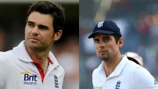 Alastair Cook Wants ECB To Make Jimmy Anderson Bowling Coach Once He Retires